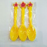 Crown Princess plastic spoons