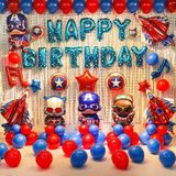 Bộ bóng trang trí SN Captain America set batn05