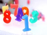 Nến số nhỏ - birthday number candle npk 10