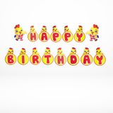 Dây Cờ Happy Birthday banner dck29