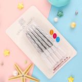 Nến Nhũ Bạc Trang Trí Bánh Sinh Nhật, Bánh Kem - Silver Candles for Cake Topper Decorations NPK18