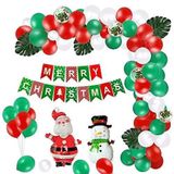 Bộ bóng trang trí noel combo balloon bbne38