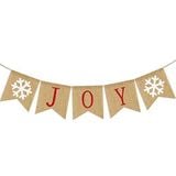 Dây cờ trang trí noel - Christmas banner bbne29