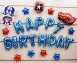 Bộ bóng trang trí SN captain America set batn06