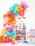 Bộ Bóng Trang Trí Halloween Nhiều Màu - Multicolor Halloween Balloon Combo BBHL52