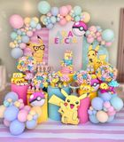 Bộ bóng trang trí pikachu cho bé gái pdm17