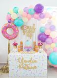 Bộ Bóng Sinh Nhật Donut - Donut Birthday Balloon Set TCD22