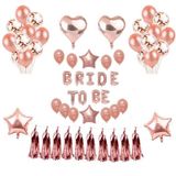 Bộ Bóng Tiệc Chia Tay Độc Thân Màu Rosegold - Bachelorette Party Rosegold Balloon Set CTDT17