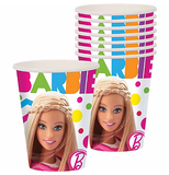 Barbie paper cups 8/pack