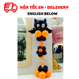 Trụ Bóng Hình Dơi Trang Trí Halloween Balloon Holder Stand BBHL139