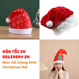 Nón Vải Giáng Sinh Christmas Hat BBNE66