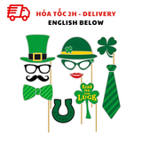 Bộ 11 Món Phụ Kiện Chụp Hình Lễ Hội Patrick's Day - 11pcs Patrick's Day Photo Props PTD25