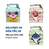 Hộp Quà Sinh Nhật Chủ Đề Baby Shark Nhiều Mẫu - Baby Shark Birthday Gift Box Multiple Options TCL75