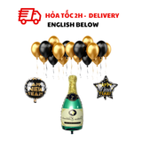 Set bóng trang trí new year combo cbhp18