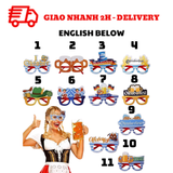Mắt Kính Chụp Hình Cho Tiệc Oktoberfest - Oktoberfest Party Glasses OTBF25