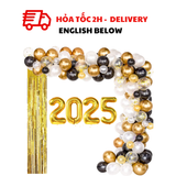 Bộ Bóng Trang Trí Năm Mới - Happy New Year Balloon Decoration Set CBHP90