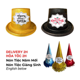 Nón Kim Tuyến Mừng Năm Mới Và Giáng Sinh - Glitter Happy New Year And Christmas Hats CBHP74