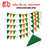 Dây Cờ Hình Tam Giác Trang Trí Lễ Hội Patrick's Day - Triangular Shaped Bunting For St. Patrick's Day Decorations PTD06