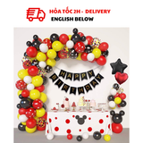Bộ Bong Bóng Sinh Nhật Nhiều Màu Mickey Balloon Arch Kit CCH13