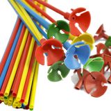 Bộ que và chân đế giữ bóng cao su loại nhỏ