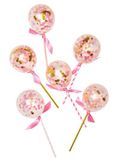 Bộ bong bóng cắm bánh - Confetti Balloon Cake Topper