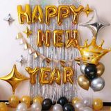 Bộ bóng trang trí Happy New Year set cbhp88