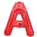 Bóng chữ đỏ letter balloon 40cm bso45