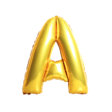 Gold Letter balloon 40cm