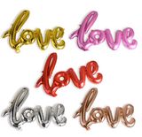 Letter LOVE foil balloon 40cm