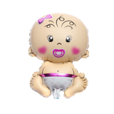 Baby girl foil balloon