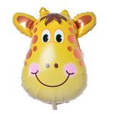 Bong bóng hình mặt hươu cao cổ size M - Giraffe balloon bhkl04