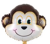 Bong bóng hình mặt khỉ size M - monkey balloon bhkl08