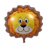 Bong bóng hình mặt sư tử size M - Lion balloon bhkl26