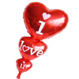 Three-tiered heart balloon
