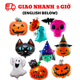Bong bóng hình trang trí Halloween nhiều mẫu bbhl108