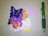 3D Butterfly cutouts SMALL