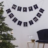 Dây cờ trang trí noel - Christmas banner bbne35