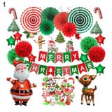 Bộ bóng trang trí noel balloon set bbne57