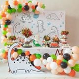 Set bóng khủng long cho bé garland balloon GLK 09