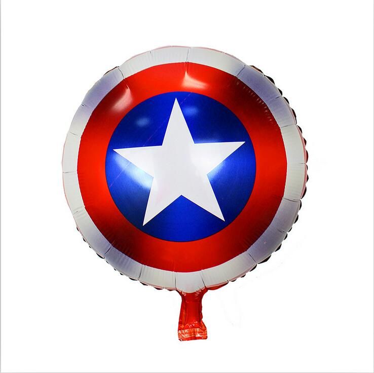 Captain shield foil balloon – Party Vui