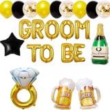 Bộ Bóng Groom To Be Trang Trí Tiệc Chia Tay Độc Thân Nhiều Mẫu - Groom To Be Combo Balloons For Bachelorette Party Multiple Options CTDT57