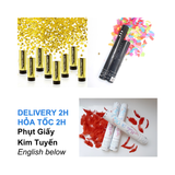 Pháo Phụt Giấy Kim Tuyến Cho Tiệc Nhiều Mẫu - Confetti Canon For Party Multiple Options CTDT66