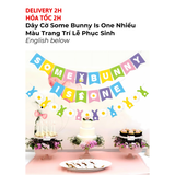 Dây Cờ Lễ Phục Sinh Some Bunny Is One Bunting LPS19