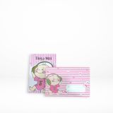 Thiệp Mời Hồng Cho Bé