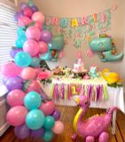 Bộ Bóng Khủng Long Cho Bé Gái Combo Dinosaur Balloon KAB49