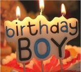 Nến birthday boy candle npk 07