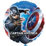 Bong bóng captain america tròn