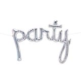 Letter PARTY foil balloon