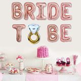 Bộ Bóng Tiệc Chia Tay Độc Thân Màu Rosegold - Bachelorette Party Rosegold Balloon Set CTDT19