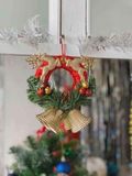 Vòng Và Chuông Treo Trang Trí Noel Xmas Wreath Hanging Decor DCXM70